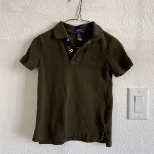 Polo by Ralph Lauren Kids Olive Green Shirt